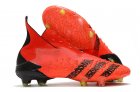 Adidas Predator Freak+ FG Meteorite - Red / Black / Solar Red