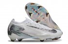 Nike Zoom Mercurial Vapor 16 FG Soccer Cleats - White/Black/Metallic Silver