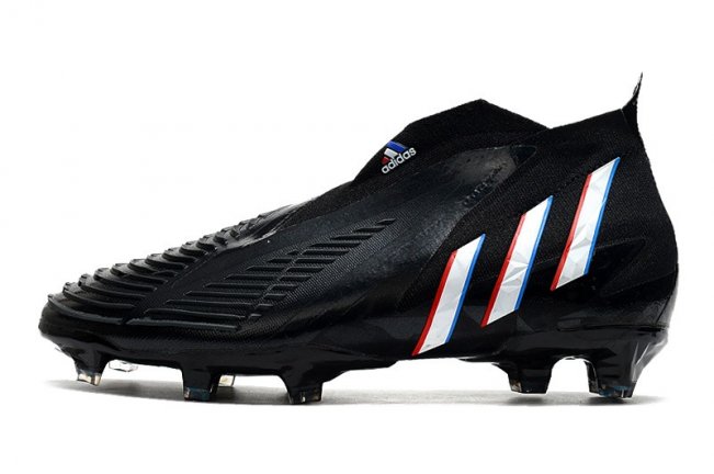 Adidas Predator Edge + FG 'Edge Of The Darkness' - Core Black/White/Vivid Red