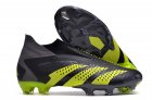 Adidas Predator Accuracy+ Laceless FG Crazycharged - Black/Solar Yellow/Grey Five