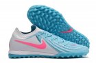 Nike Phantom GX 2 Elite TF Turf Euro - White/Blue/Pink