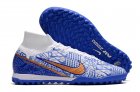 Nike Air Zoom Mercurial CR7 Superfly 9 Elite TF - Blue/White/Gold