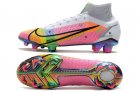 Nike Mercurial Superfly Dragonfly 8 Elite FG - White/Metallic Silver/Dark Raisin
