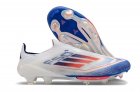 Adidas F50+ Advancement Pack Laceless Elite FG - White/Solar Red/Blue
