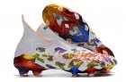 Adidas Predator Freak+ FG Paul Pogba X Stella McCartney - White / Black / Orange