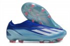 Adidas X Crazyfast.1 LL Laceless FG Marinerush Pack - Royal Blue/White/Pink