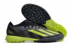 Adidas X Crazyfast.1 TF Turf Soccer Cleats - Core Black/Solar Yellow/Grey Five