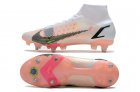 Nike Mercurial Superfly 8 Elite SG - White / Black / Bright Crimson / Pink Blast