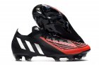Adidas Predator Edge .1 Low FG Custom - Black/Red/White