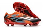 Adidas X SpeedPortal .1 Messi SG Metal Studs - Orange/Blue/Red/Black