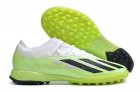 Adidas X Crazyfast.1 TF Turf Crazyrush - White/Black/Lucid Lemon