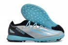 Adidas X Crazyfast Messi.1 TF Turf Infinito - Silver/Bliss Blue/Black