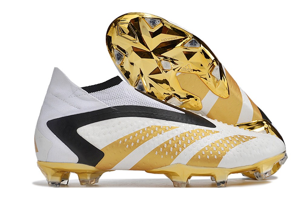 Adidas Predator Accuracy+ FG Bellingham Madrid - Gold/White/Black Adidas Predator Accuracy+ FG Bellingham Madrid - Gold/White/Black