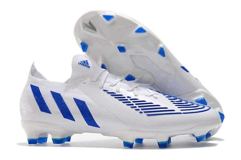 Adidas Predator Edge .1 Low FG Diamond Edge - White/Blue