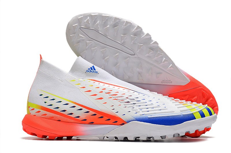 Adidas Predator Edge .1 TF Al Rihla - White/Solar Yellow/Blue