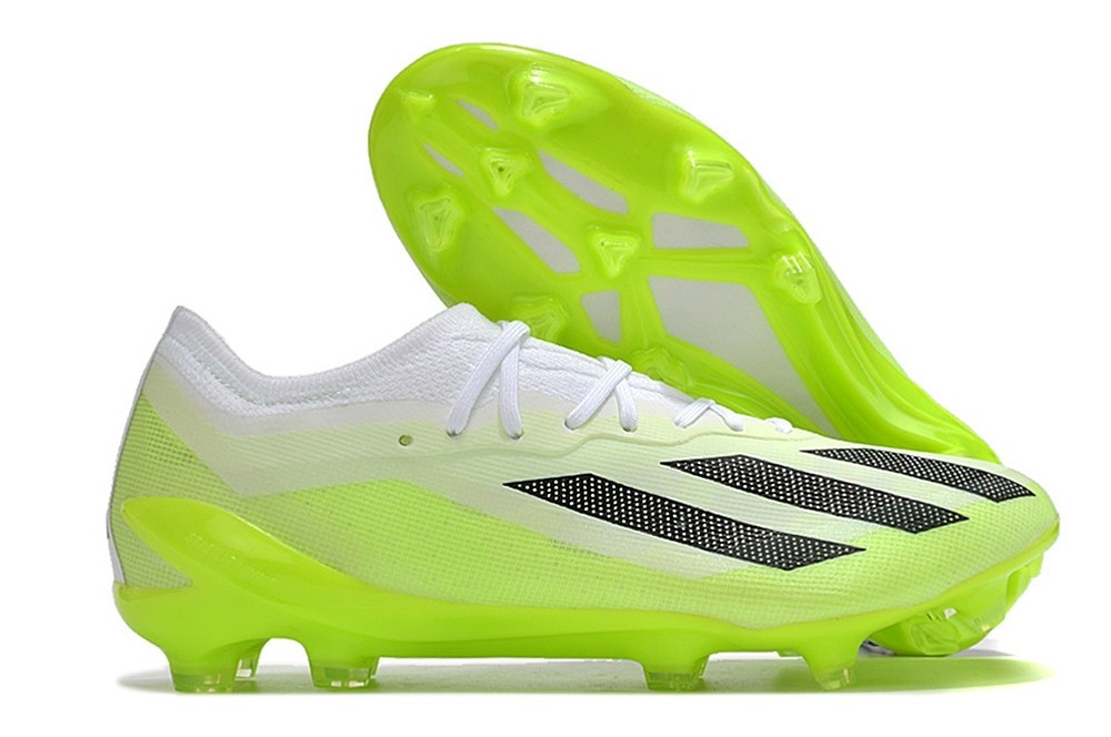Adidas X Crazyfast.1 FG Crazyrush Pack - White/Black/Lucid Lemon Adidas X Crazyfast.1 FG Crazyrush Pack - White/Black/Lucid Lemon