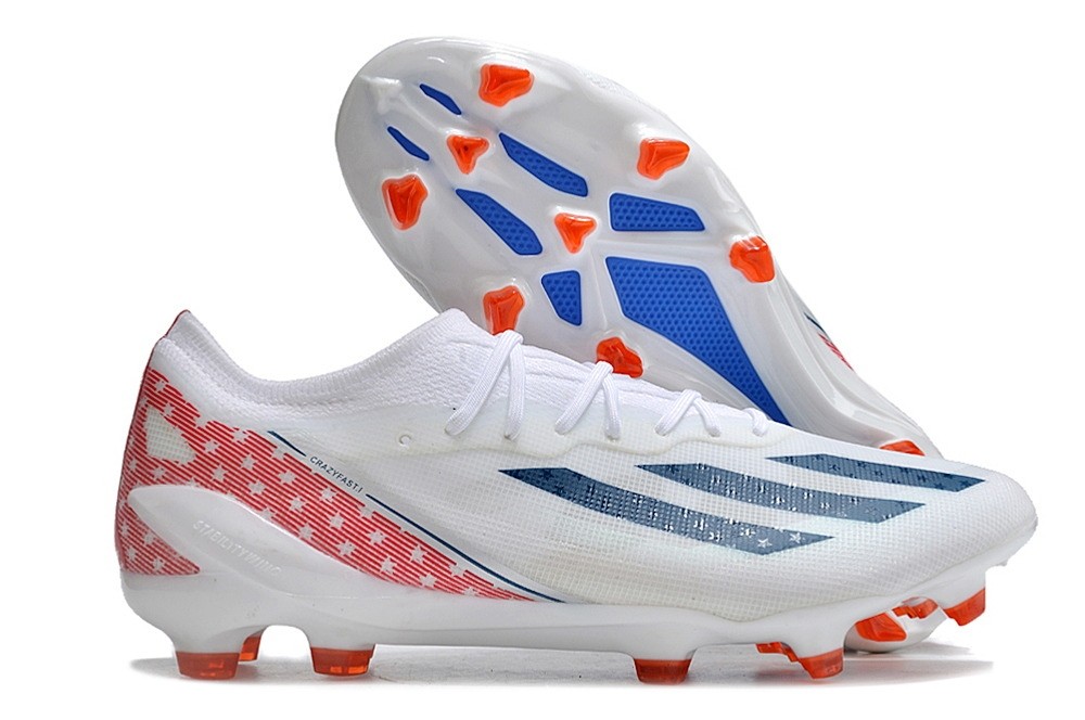 Adidas X Crazyfast.1 FG USA - White/Blue/Red Adidas X Crazyfast.1 FG USA - White/Blue/Red