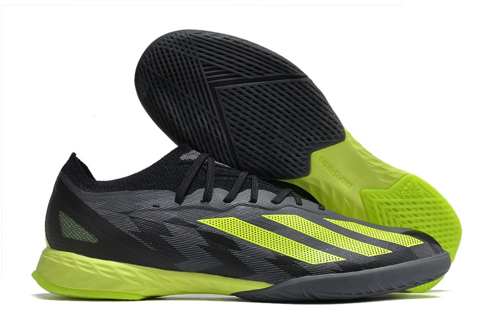 Adidas X Crazyfast.1 IC Indoor Crazycharged - Core Black/Team Solar Yellow/Grey Five Adidas X Crazyfast.1 IC Indoor Crazycharged - Core Black/Team Solar Yellow/Grey Five