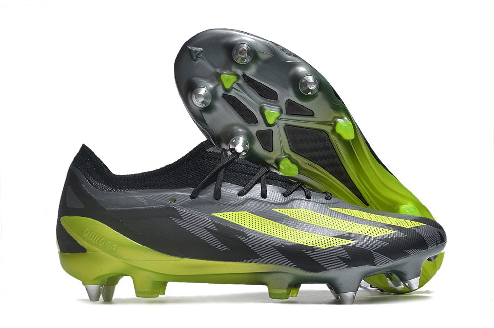 Adidas X Crazyfast.1 SG Soft Ground Crazycharged - Core Black/Yellow/Grey Adidas X Crazyfast.1 SG Soft Ground Crazycharged - Core Black/Yellow/Grey