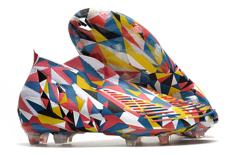 Adidas Predator Edge .1 FG Geometric - Blue/Yellow/Solar Red