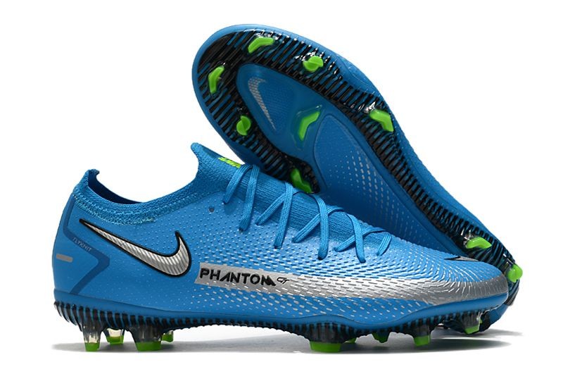 Nike Phantom GT Elite FG - Blue / Metallic Silver / Black Nike Phantom GT Elite FG - Blue / Metallic Silver / Black