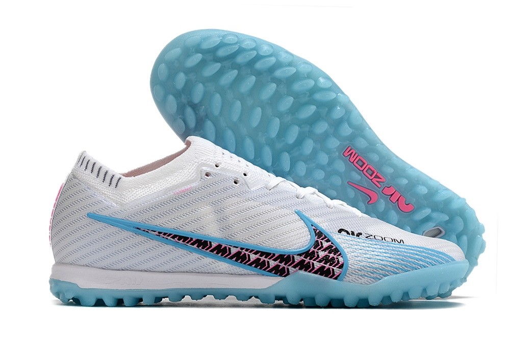 Nike Air Zoom Mercurial Vapor 15 Elite TF Blast - White/Pink Blast/Baltic Blue Nike Air Zoom Mercurial Vapor 15 Elite TF Blast - White/Pink Blast/Baltic Blue