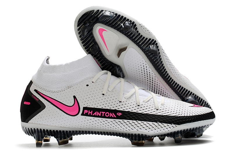 Nike Phantom Gt Elite Dynamic Fit Fg - White / Pink Blast Nike Phantom Gt Elite Dynamic Fit Fg - White / Pink Blast