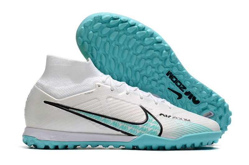 Nike Air Zoom Mercurial Superfly 9 Elite TF - White/Blue/Pink