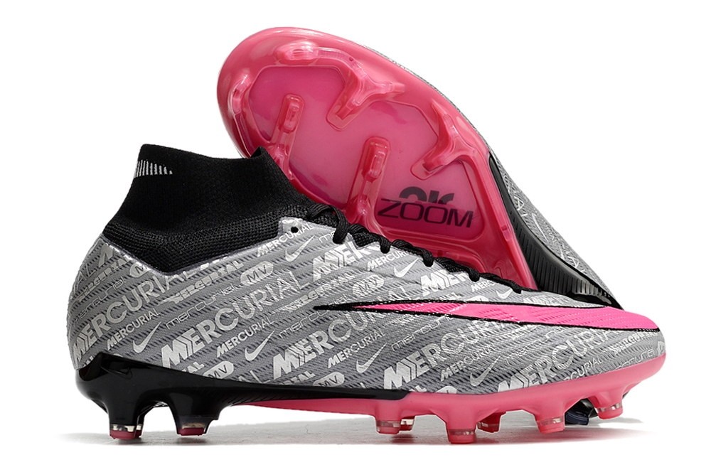 Nike Air Zoom Mercurial XXV Superfly 9 Elite FG - Metallic Silver/Hyper Pink/Black Nike Air Zoom Mercurial XXV Superfly 9 Elite FG - Metallic Silver/Hyper Pink/Black