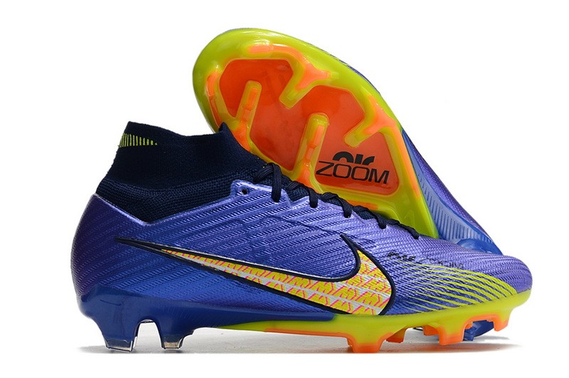Nike Air Zoom Mercurial Superfly 9 Elite FG - Blue/Black/Yellow Nike Air Zoom Mercurial Superfly 9 Elite FG - Blue/Black/Yellow