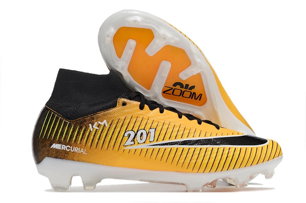 Nike Air Zoom Mercurial Superfly 9 Elite FG Mbappe 201 - Laser Orange/Black