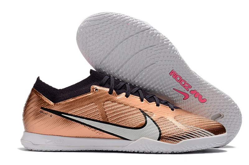 Nike Air Zoom Mercurial Vapor 15 Elite IC World Cup - Metallic Copper/Metallic Gold Nike Air Zoom Mercurial Vapor 15 Elite IC World Cup - Metallic Copper/Metallic Gold