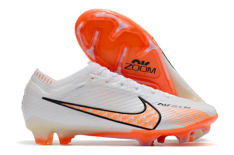 Nike Air Zoom Mercurial Vapor 15 Elite FG - White/Orange Nike Air Zoom Mercurial Vapor 15 Elite FG - White/Orange