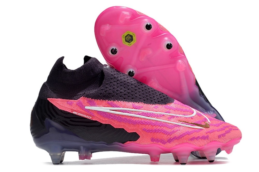 Nike Gripknit Phantom GX Dynamic Fit Elite SG-PRO Anti Clog - Hyper Pink/Black