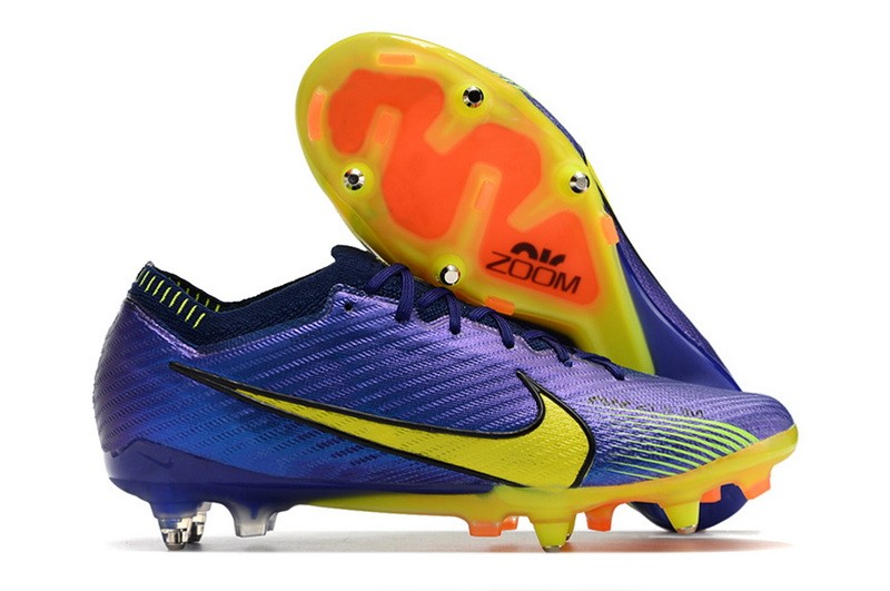 Nike Men's Zoom Mercurial Vapor 15 Elite SG-PRO Anti-Clog - Blue/Yellow Nike Men's Zoom Mercurial Vapor 15 Elite SG-PRO Anti-Clog - Blue/Yellow
