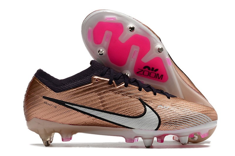 Nike Men's Zoom Mercurial Vapor 15 Generation Elite SG-Pro Anti-Clog - Metallic Copper Nike Men's Zoom Mercurial Vapor 15 Generation Elite SG-Pro Anti-Clog - Metallic Copper