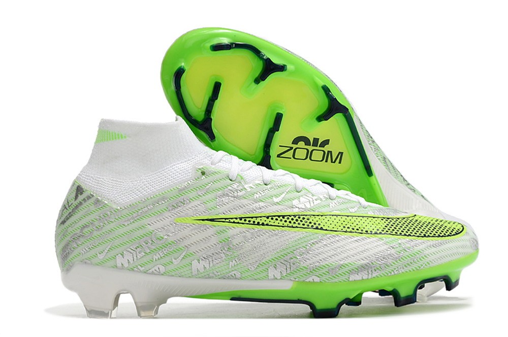 Nike Zoom Mercurial Superfly 9 Elite XXV FG - Green/White/Volt