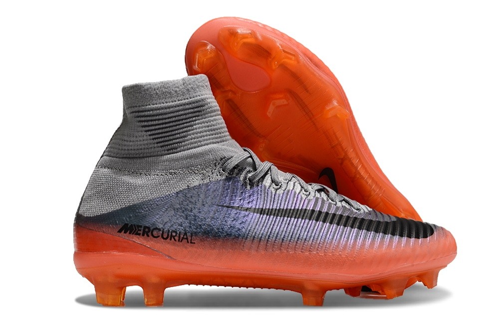 Nike Mercurial Superfly V CR7 Chapter 4 FG - Cool Grey/Orange