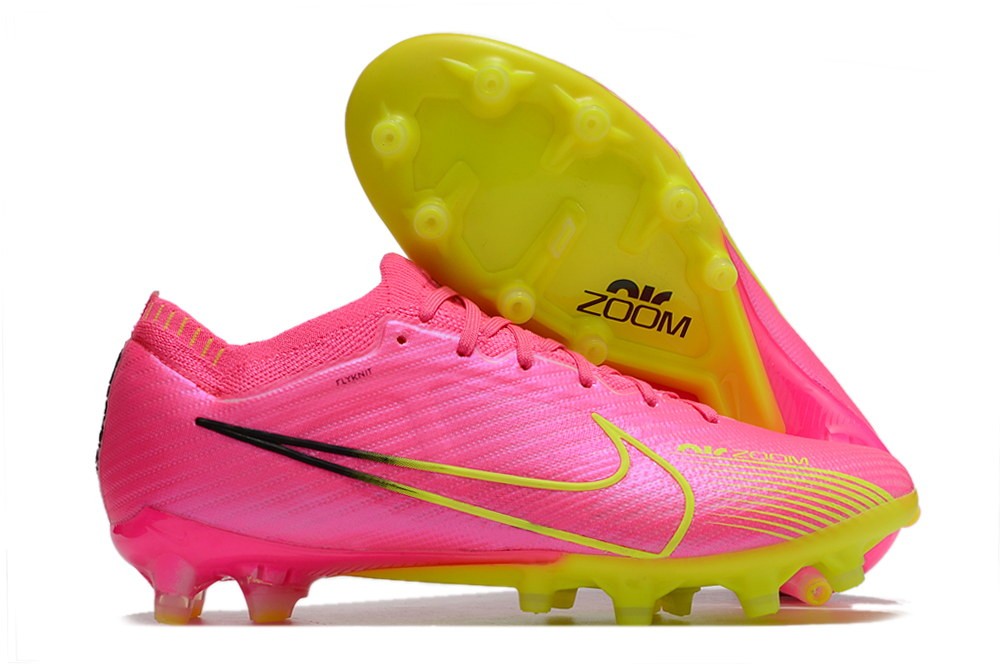 Nike Zoom Mercurial Vapor 15 Elite AG Artificial Grass Cleats - Pink Blast/Volt Nike Zoom Mercurial Vapor 15 Elite AG Artificial Grass Cleats - Pink Blast/Volt