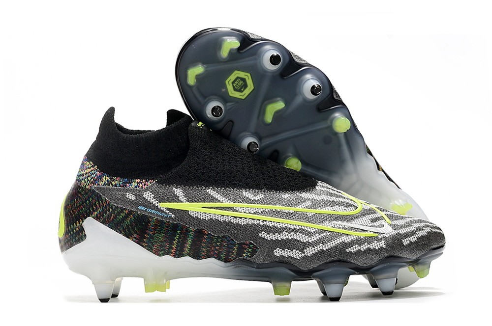 Nike Phantom GX Elite Fusion DF SG-PRO Anti Clog Link - Black/Volt/White/Blue Glow Nike Phantom GX Elite Fusion DF SG-PRO Anti Clog Link - Black/Volt/White/Blue Glow