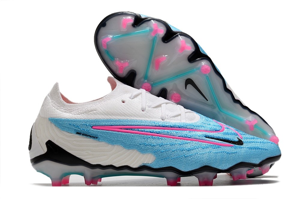 Nike Phantom GX Elite Low-Cut FG Blast - Baltic Blue/Pink Blast/White Nike Phantom GX Elite Low-Cut FG Blast - Baltic Blue/Pink Blast/White