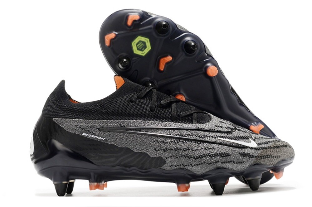 Nike Phantom GX Elite Soft Ground SG PRO Anti-Clog - Black/Smoke Grey