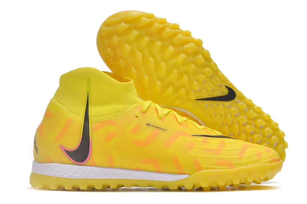 Nike Phantom Luna Elite TF Turf By You Custom - Yellow/Black Nike Phantom Luna Elite TF Turf By You Custom - Yellow/Black
