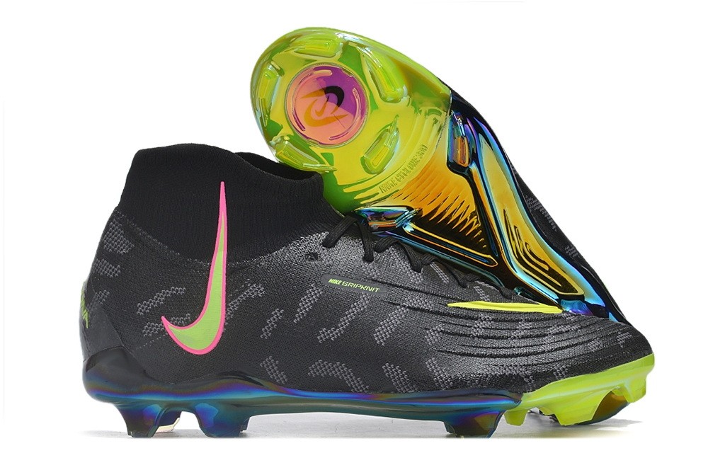 Nike Phantom Luna FG By You Custom - Black/Volt/Pink Nike Phantom Luna FG By You Custom - Black/Volt/Pink