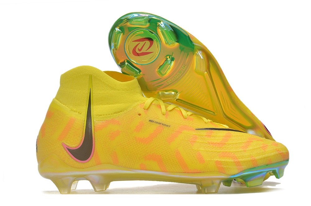 Nike Phantom Luna FG By You - Yellow/Black/Green Nike Phantom Luna FG By You - Yellow/Black/Green