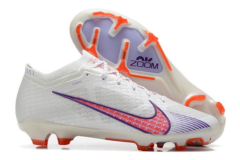 Nike Air Zoom Mercurial Vapor 15 Elite FG - White/Purple/Red Nike Air Zoom Mercurial Vapor 15 Elite FG - White/Purple/Red