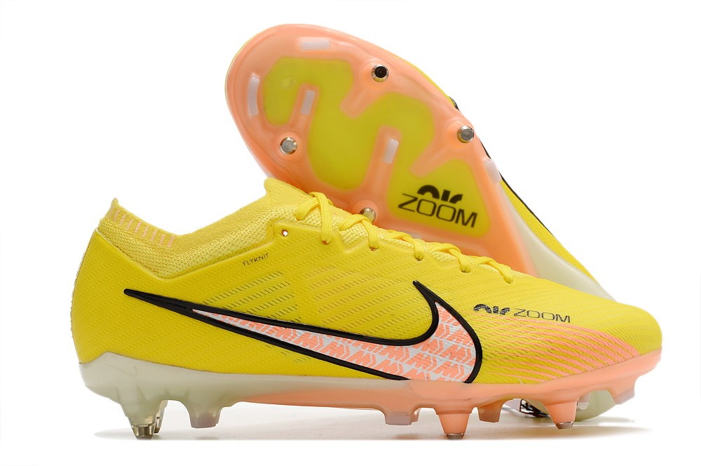 Nike Air Zoom Mercurial Vapor 15 Elite Metal Studs SG Lucent - Yellow Strike Nike Air Zoom Mercurial Vapor 15 Elite Metal Studs SG Lucent - Yellow Strike