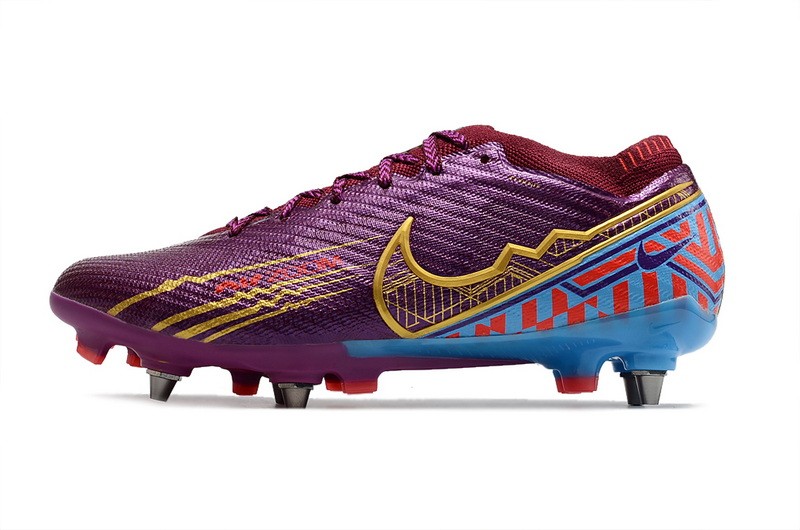 Nike Air Zoom Mercurial Vapor 15 Elite SG Removable Studs Mbappe - Dark Beetroot/Metallic Vivid Gold Nike Air Zoom Mercurial Vapor 15 Elite SG Removable Studs Mbappe - Dark Beetroot/Metallic Vivid Gold