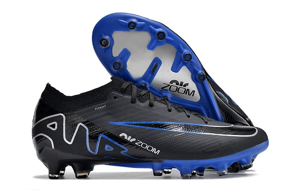 Nike Zoom Mercurial Vapor 15 Elite AG - Black/Chrome/Hyper Royal Nike Zoom Mercurial Vapor 15 Elite AG - Black/Chrome/Hyper Royal