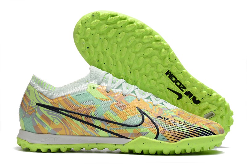 Nike Air Zoom Mercurial Vapor 15 Elite TF Bonded Pack - Barely Green/Blackened Blue/Total Orange Nike Air Zoom Mercurial Vapor 15 Elite TF Bonded Pack - Barely Green/Blackened Blue/Total Orange